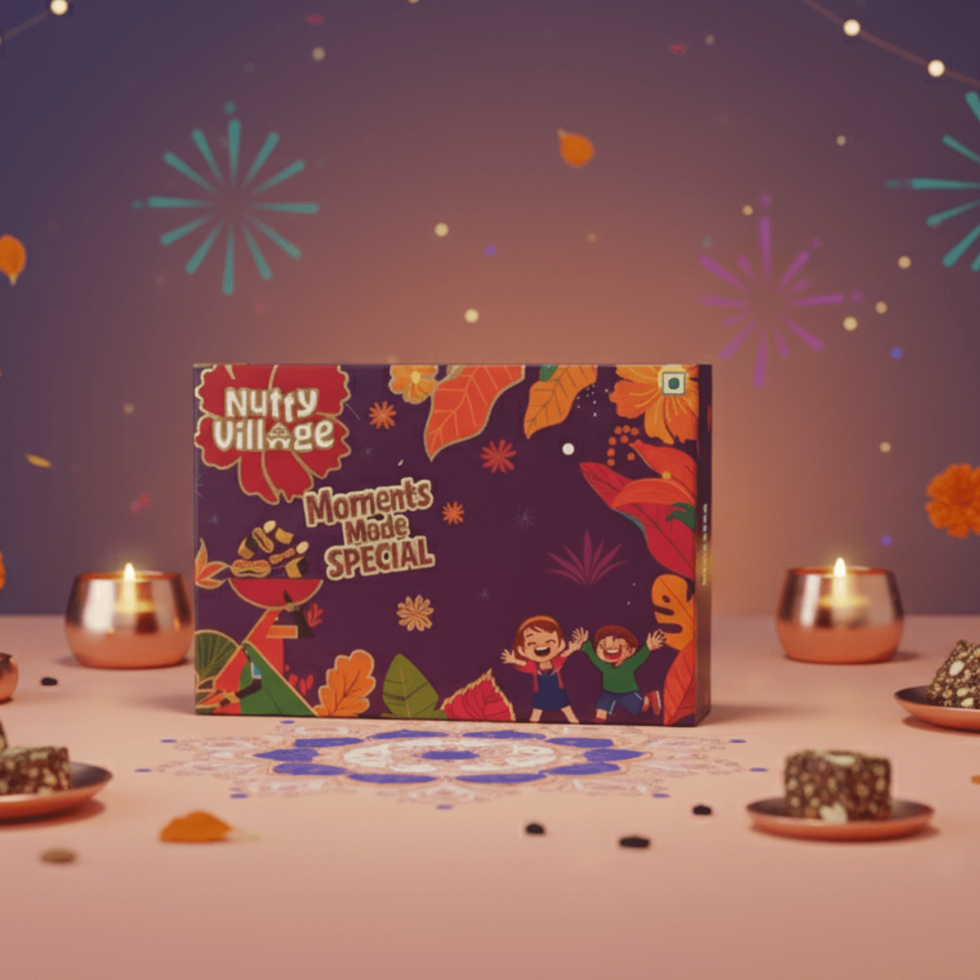 Dry Fruit Bites Date - Sweetened - Nutty Village