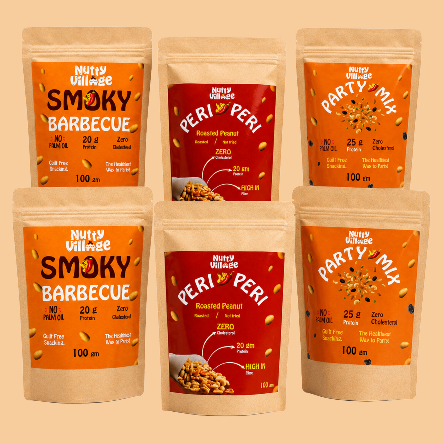 Guilt Free Snacking - Nutty Village