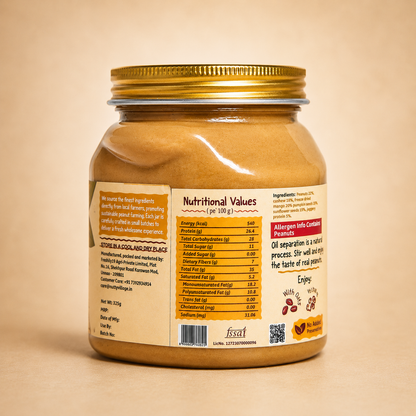 Mango Nut Butter - Made with Real Dashehri Mango, No Added Sugar