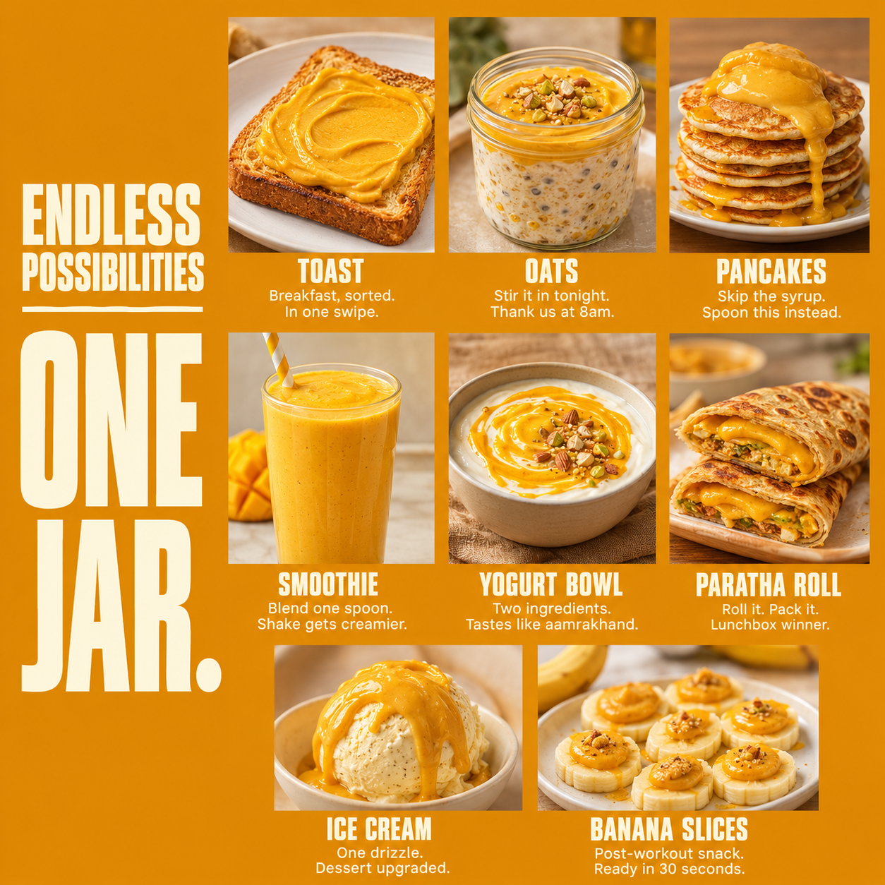Mango Nut Butter — Real Malihabad Dasheri | 325g
