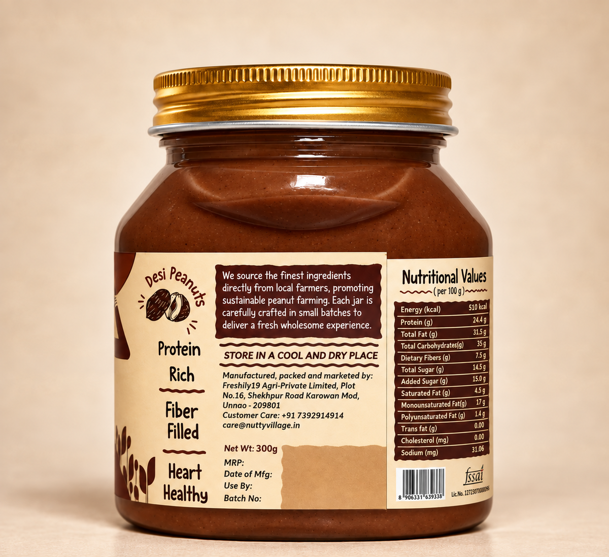 Tiramisu Nut Butter — Real Coffee, Cacao & Vanilla | 300g
