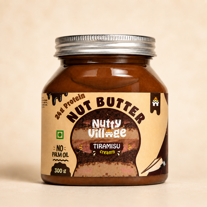 Tiramisu Nut Butter — Real Coffee, Cacao & Vanilla | 300g