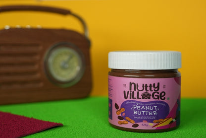 Nutty Village 100% Natural Dark Chocolate Peanut Butter