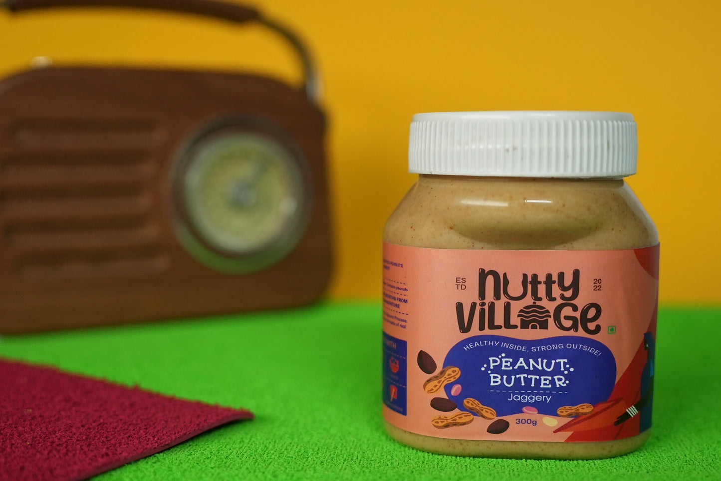 Nutty Village 100% Natural Jaggery Delight Peanut Butter