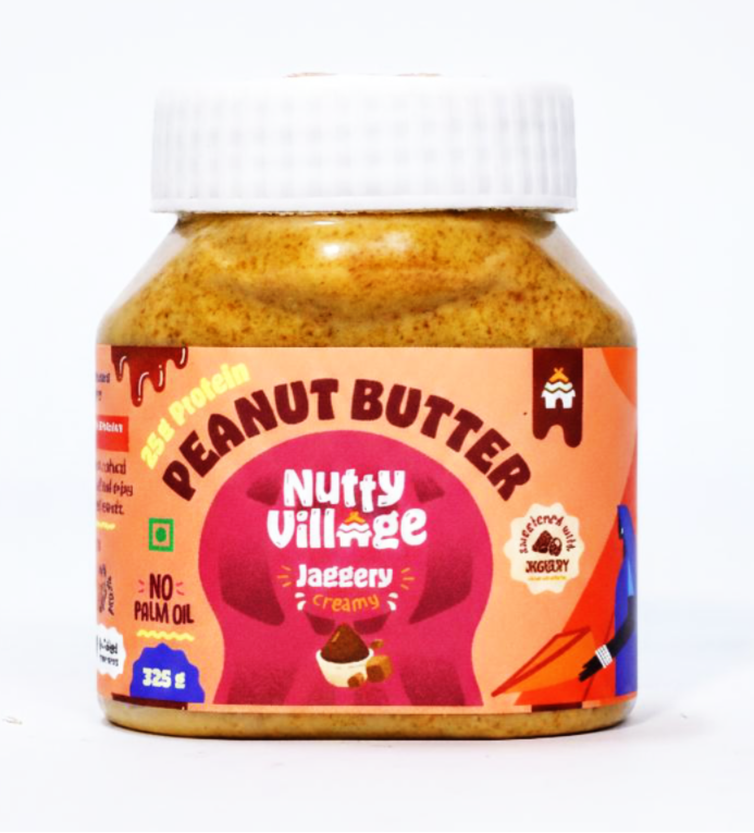 Nutty Village Peanut Butter (Jaggery Flavor)