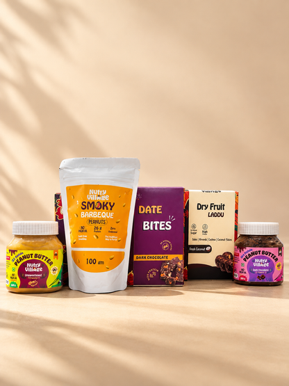 The Nutty Bundle – 5 Clean Snacks | Save ₹313