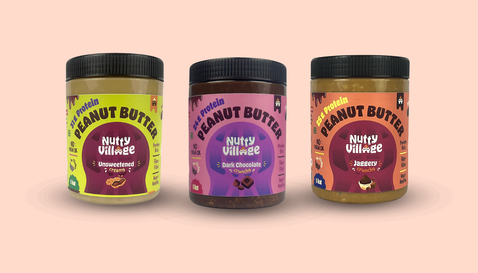 Real Peanut Goodness In each Jar