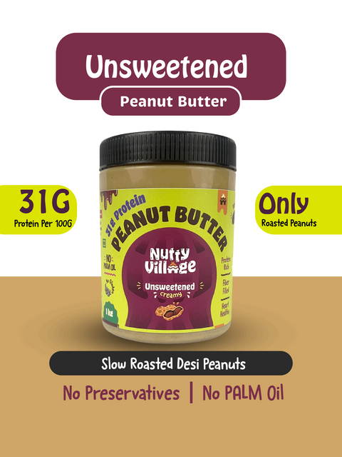 Real Peanut Goodness In each Jar