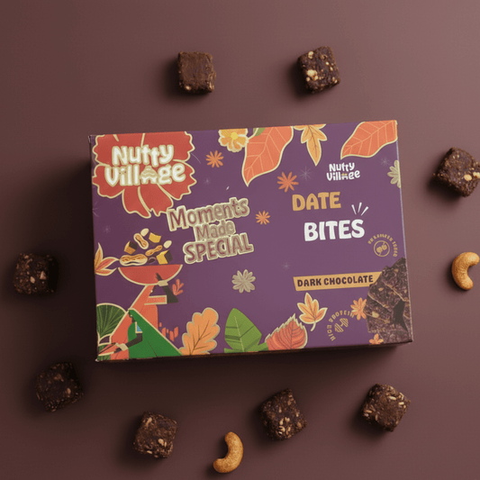 Dry Fruit Bites Date - Sweetened - Nutty Village