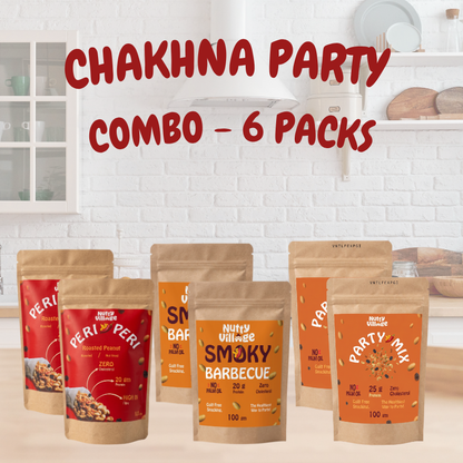 Chakhna Party Combo | Air Roasted, Not fried | No Palm Oil | 600g