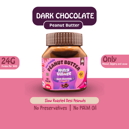 Nutty Village Dark Chocolate Peanut Butter - Nutty Village