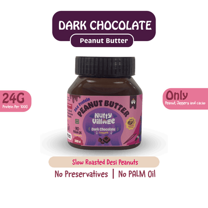 Nutty Village Dark Chocolate Peanut Butter