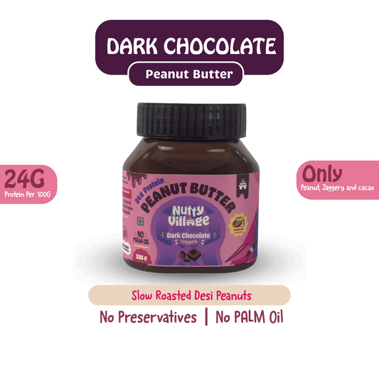 Nutty Village Dark Chocolate Peanut Butter - Nutty Village
