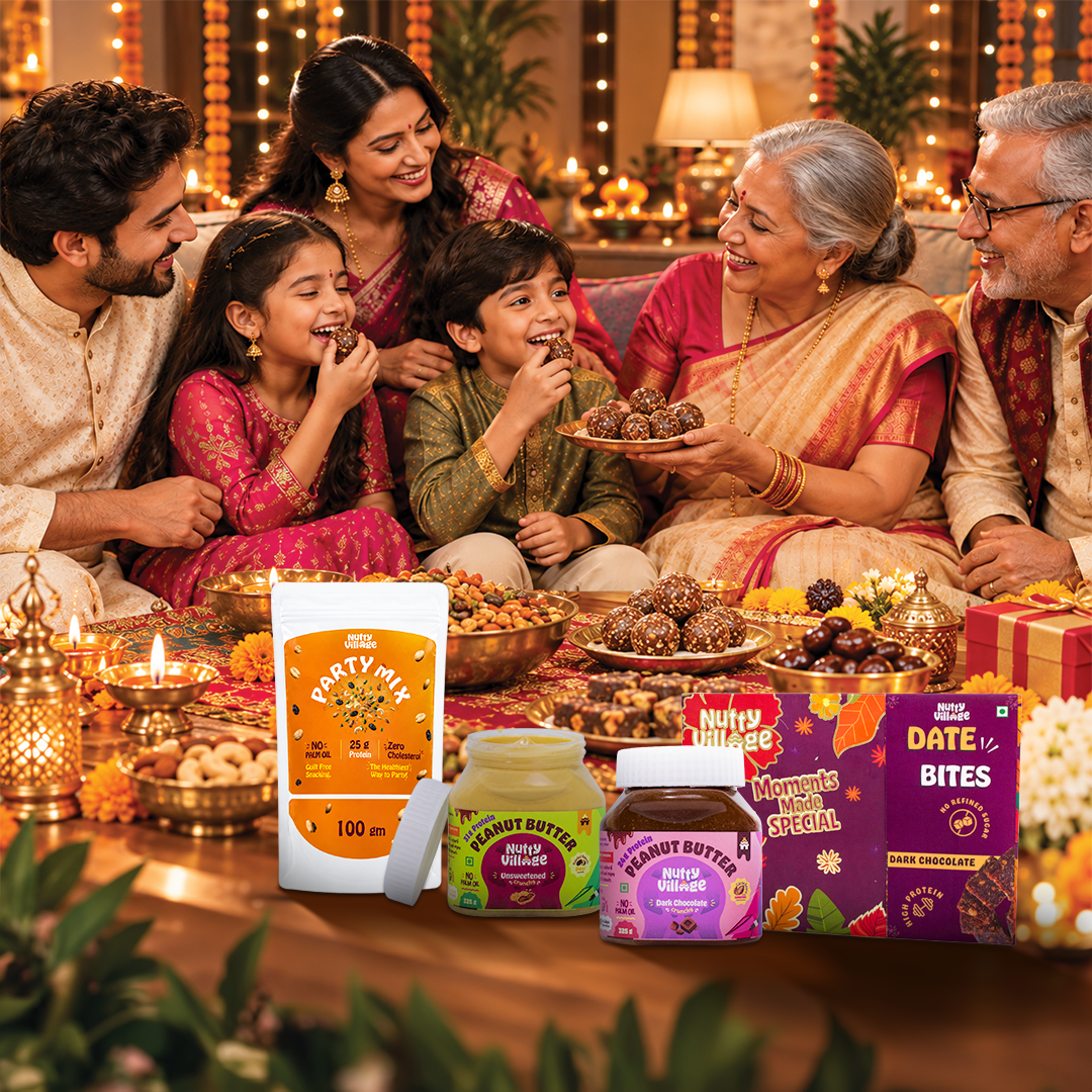 The Nutty Bundle – 5 Clean Snacks | Save ₹313